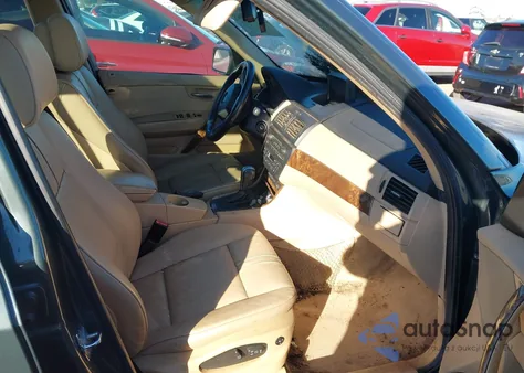 2008 BMW X3 3.0Si from USA, damaged, VIN WBXPC93418WJ16988